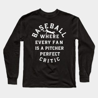 Baseball Long Sleeve T-Shirt